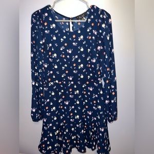 Floral Long Sleeve Dress